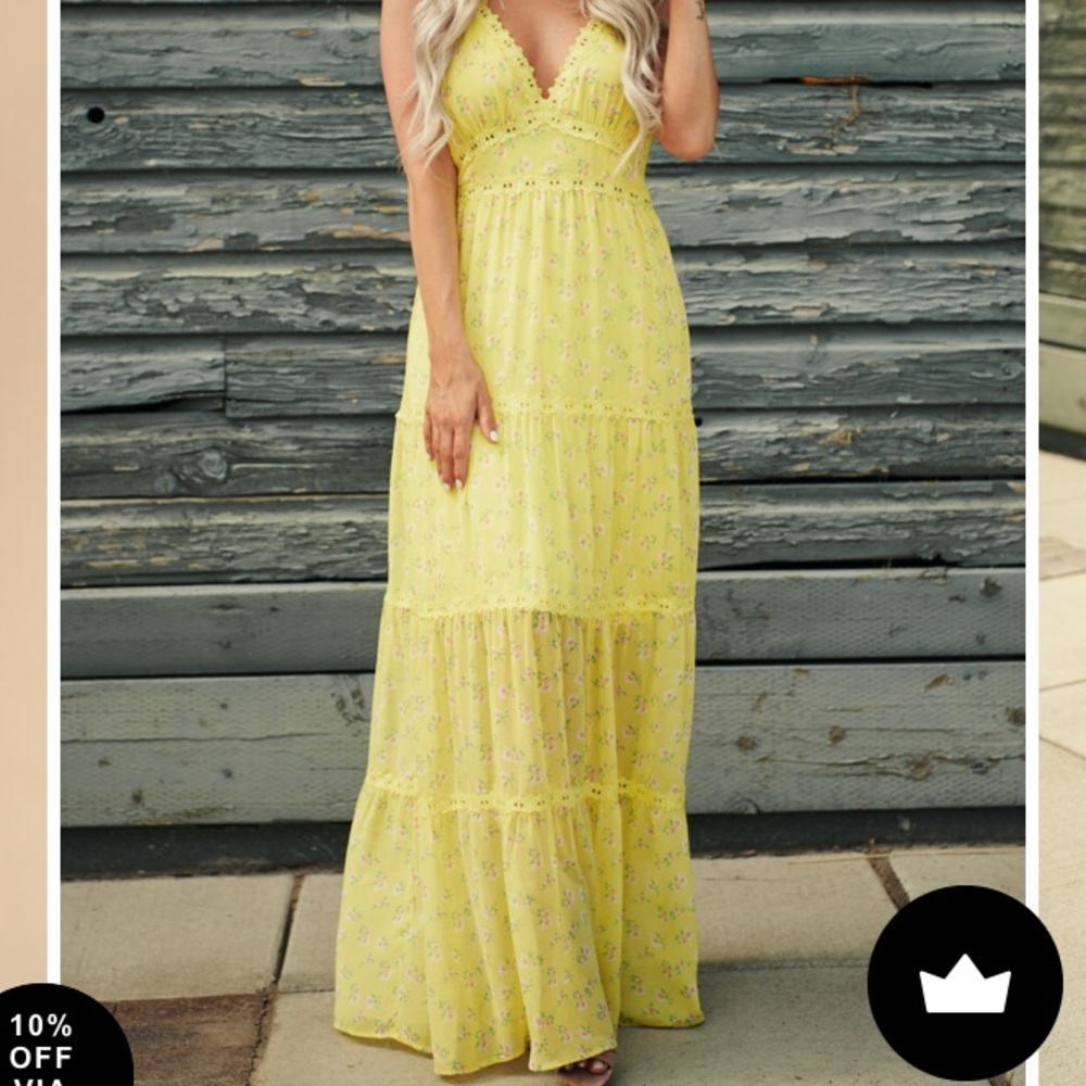 She Believed She Could Maxi Dress